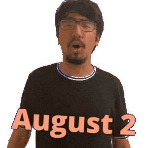 August 2 Aug 2Nd Sticker