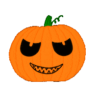Jack O Lantern Halloween Sticker