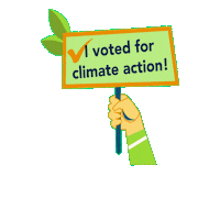Vote Climate Action Sticker by VoteForClimateNZ