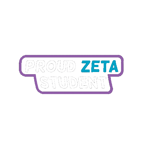 ZetaSchools giphygifmaker zeta back to school zeta schools Sticker