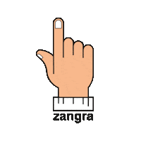 Hand Click Sticker by zangra