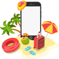 Strand Sonne Sticker by sonnenklar.TV Reisebüros