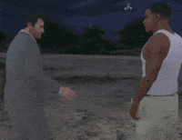 Grand Theft Auto 5 Fist Bump GIF