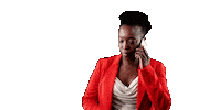 Excited Black Woman Sticker by Ennov-Action