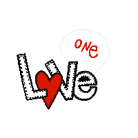 In Love Heart Sticker