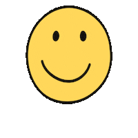 Yellow Smile Sticker by Sika Real