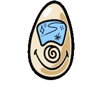 bigpigkid egg t1 eggshells terponer Sticker