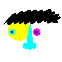 funny face Sticker
