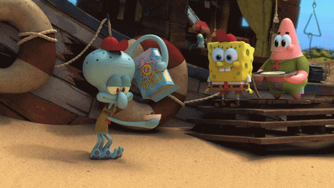Spongebob Squarepants GIF by Paramount+