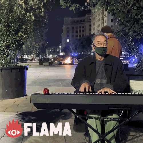 Barcelona Pianist GIF by flamashop