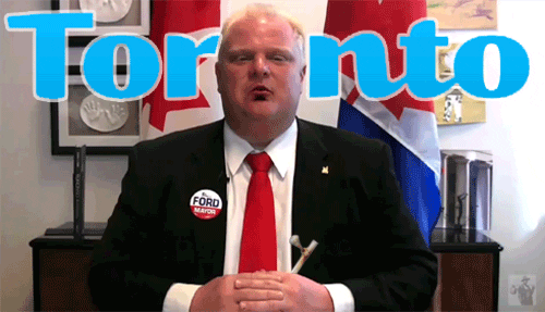 rob ford toronto GIF