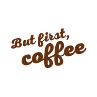 Tired But First Coffee Sticker by Keurig