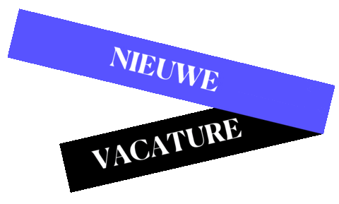 Label Ribbon Sticker by Vacature Via