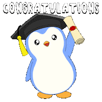 Graduating Class Of Sticker by Pudgy Penguins