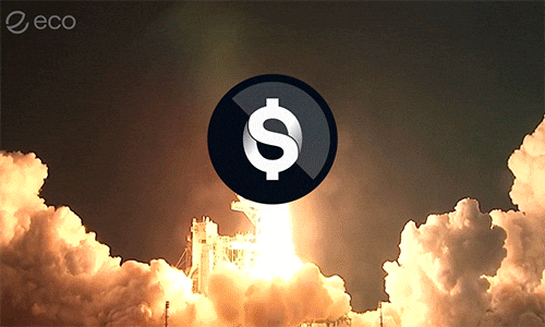 To The Moon Crypto GIF by Eco