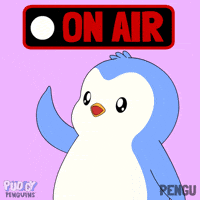 Recording On Air GIF by Pudgy Penguins