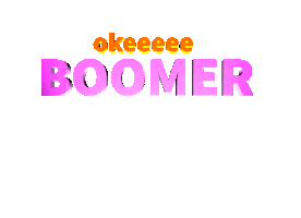 Insult Boomer Sticker by MUYDOZO