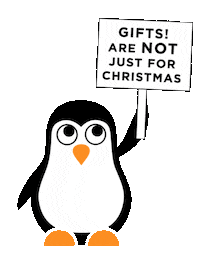 Christmas Penguin Sticker by Anya Hindmarch