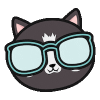 HalalSG cats meow approved halal Sticker
