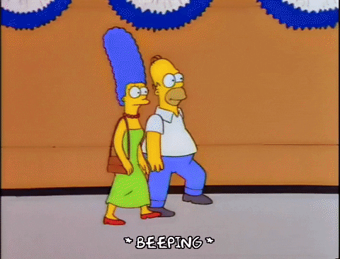 homer simpson security GIF