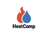 heatcomp fire water heat pulse Sticker