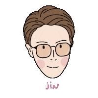 Army Jin Sticker