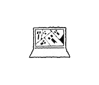 Blow Up Laptop Sticker