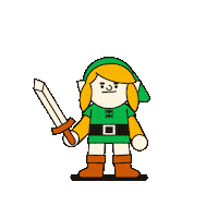 Legend Of Zelda Animation Sticker by Alberto Pozo