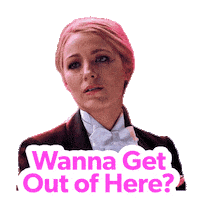 Sexy Lets Go Sticker by Blake Lively Fan