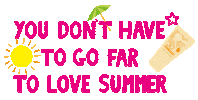 Summer Holiday Sticker by Superdrug