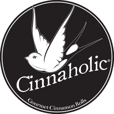 Cinnaholic yummy vegan yum delicious Sticker