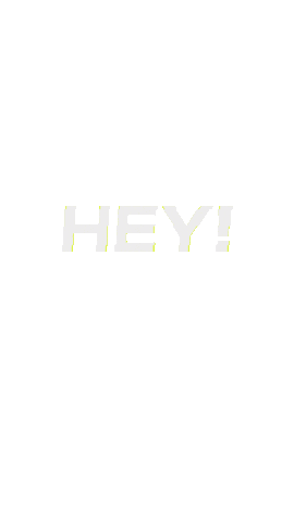 yaizagomez giphyupload typography hey motiondesign Sticker
