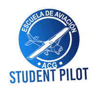 aeroclubguatemala acg aeroclubguate escueladeaviacionacg studentpilotacg Sticker