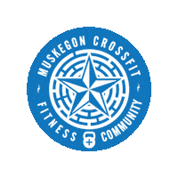 muskegoncf crossfit mcf muskegon muskegon crossfit Sticker