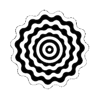vortex Sticker by Jen Stark