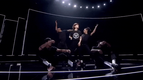 christine and the queens brits GIF by BRIT Awards
