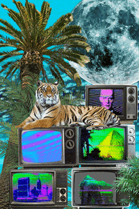 vhs remix GIF by haydiroket (Mert Keskin)