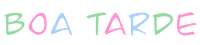 Boa Tarde Sticker