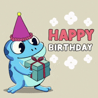 Celebrate Happy Birthday GIF by Croakey