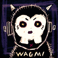ExWhyZed_Degen animation loop glitch crypto GIF