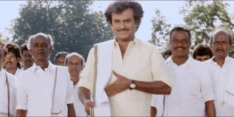 Superstar Rajinikanth GIF by RajiniGifs