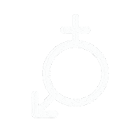 No Gender Sticker by UYD