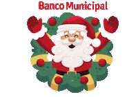 Banco_Municipal navidad feliz navidad noche felices fiestas Sticker