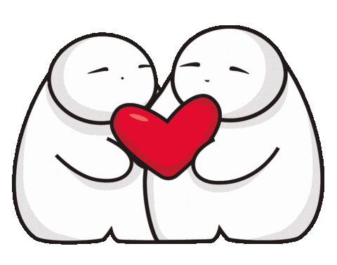 Heart Love Sticker by Marcelo Wong