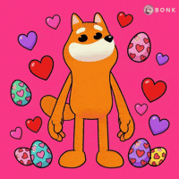 Drifting Easter Eggs GIF by BONK