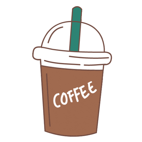 Long Black Coffee Sticker