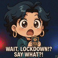 Shocked Lockdown GIF by Persona