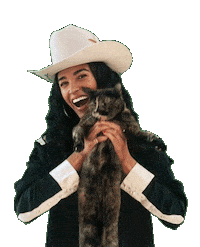 Country Music Cat Sticker by MŌRIAH