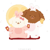 Chinese New Year Dog Sticker
