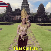 Thai Culture Apsara GIF by PSRU